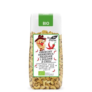 ORZECHY NERKOWCA PRAŻONE I SOLONE Z CHILI BIO 100 g - BIO PLANET