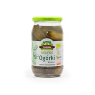 OGÓRKI KISZONE BEZGLUTENOWE BIO 700 g (400 g) - FARMA ŚWIĘTOKRZYSKA