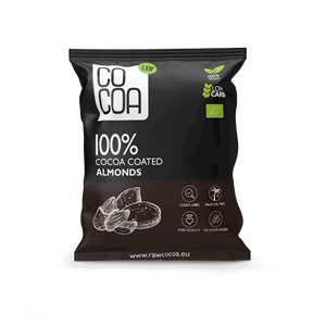 MIGDAŁY W KAKAO BEZ DODATKU CUKRU BIO 70 g - COCOA