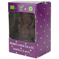 MIKOŁAJ Z CZEKOLADY JAGODOWEJ BEZ DODATKU CUKRÓW BIO 75 g - COCOA (PRODUKT SEZONOWY)