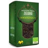 HERBATA ZIELONA ODKWASZAJĄCA BIO 80 g - DARY NATURY