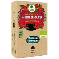 HERBATKA HIBISKUS BIO (25 x 2,5 g) 62,5 g - DARY NATURY