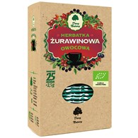 HERBATKA ŻURAWINOWO - OWOCOWA BIO (25 x 2,5 g) 62,5 g - DARY NATURY