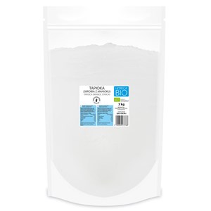 TAPIOKA (SKROBIA Z MANIOKU) BEZGLUTENOWA BIO 3 kg - HORECA (BIO PLANET)