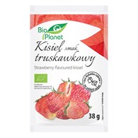 KISIEL O SMAKU TRUSKAWKOWYM Z TRUSKAWKAMI BIO 38 g - BIO PLANET