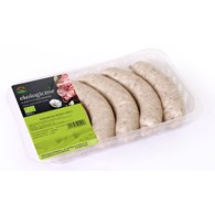 KIEŁBASA BIAŁA BIO (5 szt.) 485 g - WASĄG (Z PÓŁKI)