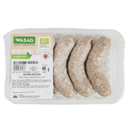 KIEŁBASA BIAŁA BIO (6 szt.) 485 g - WASĄG (Z PÓŁKI)