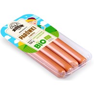 PARÓWKI Z INDYKA BIO 150 g - WASĄG (Z PÓŁKI)