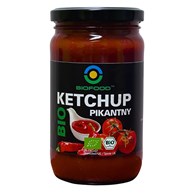 KETCHUP PIKANTNY BEZGLUTENOWY BIO 350 g - BIO FOOD