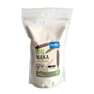 MĄKA ORKISZOWA TYP 00 NA PIZZĘ BIO 1 kg - NIRO