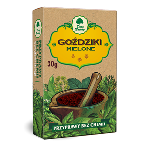 GOŹDZIKI MIELONE 30 g - DARY NATURY