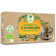 HERBATKA Z KURKUMĄ BIO (25 x 2 g) 50 g - DARY NATURY