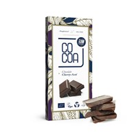 CZEKOLADA SUROWA WIŚNIA - ACAI BIO 50 g - COCOA