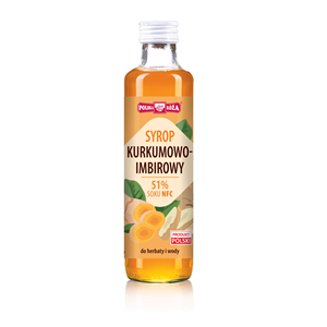 SYROP KURKUMOWO - IMBIROWY 250 ml - POLSKA RÓŻA