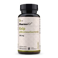 KELP PÓŁNOCNOATLANTYCKI (260 mg) BEZGLUTENOWY 120 KAPSUŁEK - PHARMOVIT (CLASSIC)