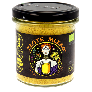 MIESZANKA PRZYPRAW  ZŁOTE MLEKO  BEZGLUTENOWA BIO 130 g - PIĘĆ PRZEMIAN