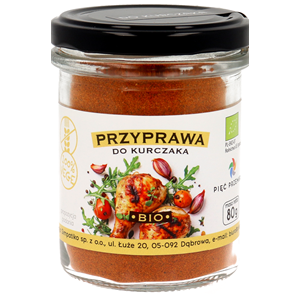 PRZYPRAWA DO KURCZAKA BEZGLUTENOWA BIO 80 g - PIĘĆ PRZEMIAN