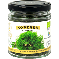 KOPEREK SUSZONY BEZGLUTENOWY BIO 30 g - PIĘĆ PRZEMIAN