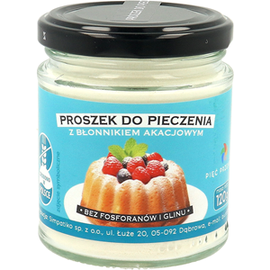 PROSZEK DO PIECZENIA Z BŁONNIKIEM AKACJOWYM BEZGLUTENOWY 120 g - PIĘĆ PRZEMIAN