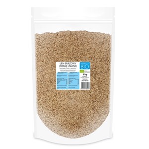 LEN BRĄZOWY (SIEMIĘ LNIANE) BIO 5 kg - HORECA (BIO PLANET)