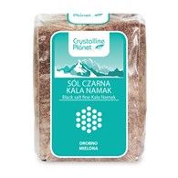 SÓL CZARNA KALA NAMAK DROBNO MIELONA 600 g - CRYSTALLINE PLANET