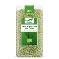 GROCH ZIELONY POŁÓWKI BIO 500 g - BIO PLANET