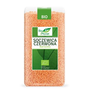 SOCZEWICA CZERWONA BIO 500 g - BIO PLANET