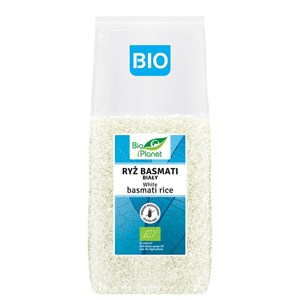 RYŻ BASMATI BIAŁY BEZGLUTENOWY BIO 1 kg - BIO PLANET