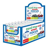 LIZAK KULKA O SMAKU WIŚNIA - JAGODA NA KONCENTRACJĘ BEZ CUKRU BEZGLUTENOWY 6 g - MNIAM MNIAM STARPHARMA (DENTI - POP)