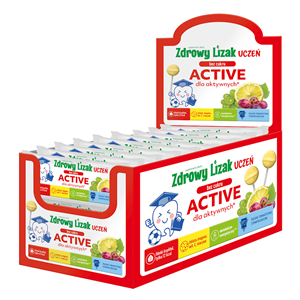 LIZAK O SMAKU WINOGRONO - CYTRYNA DLA AKTYWNYCH BEZ CUKRU BEZGLUTENOWY 6 g - ZDROWY LIZAK (MNIAM MNIAM)