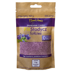 FIT SŁODYCZ FIOŁKOWA 100 g - FLOWER POWER