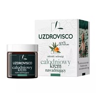 KREM DO TWARZY NAWADNIAJĄCY Z MIKROALGAMI 50 ml - UZDROVISCO (ROKITNIK)