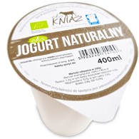 JOGURT NATURALNY BIO 400 ml - EKO KNIAŹ (NA ZAMÓWIENIE)