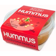 HUMMUS CZERWONA PAPRYKA 200 g - LAVICA FOOD