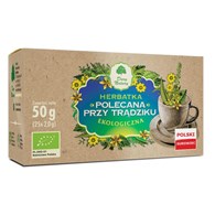 HERBATKA POLECANA PRZY TRĄDZIKU BIO (25 x 2 g) 50 g - DARY NATURY