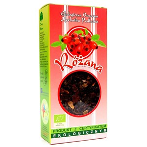 HERBATKA RÓŻANA BIO 100 g - DARY NATURY