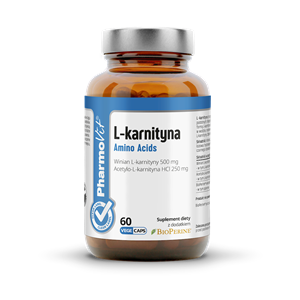 L-KARNITYNA BEZGLUTENOWA 60 KAPSUŁEK - PHARMOVIT (CLEAN LABEL)