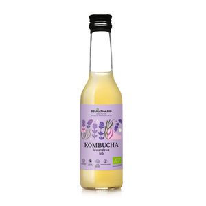 KOMBUCHA LAWENDOWA BIO 270 ml - DELIKATNA (ZAKWASOWNIA)