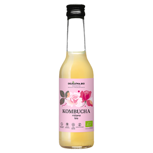 KOMBUCHA RÓŻANA BIO 270 ml - DELIKATNA