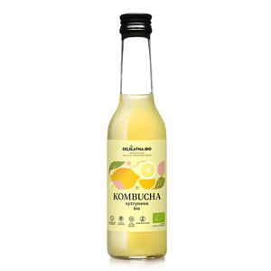 KOMBUCHA CYTRYNOWA BIO 270 ml - DELIKATNA (ZAKWASOWNIA)