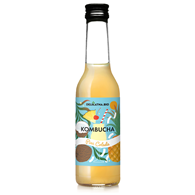 KOMBUCHA KOKTAJLOWA PINA COLADA BIO 270 ml - DELIKATNA (ZAKWASOWNIA)