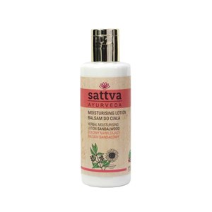 BALSAM DO CIAŁA NAWILŻAJĄCY DRZEWO SANDAŁOWE 210 ml - SATTVA (AYURVEDA)