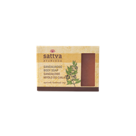 MYDŁO W KOSTCE DO CIAŁA DRZEWO SANDAŁOWE 125 g - SATTVA (AYURVEDA)