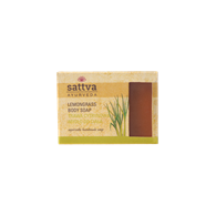 MYDŁO W KOSTCE DO CIAŁA TRAWA CYTRYNOWA 125 g - SATTVA (AYURVEDA)