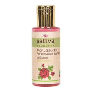 ŻEL DO MYCIA TWARZY RÓŻA INDYJSKA 100 ml - SATTVA (AYURVEDA)