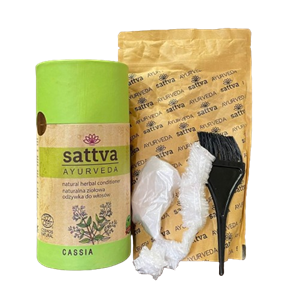 ODŻYWKA BEZBARWNA CASSIA ECO 150 g - SATTVA (AYURVEDA)