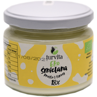 ŚMIETANA 18 % BIO 250 g - TURVITA