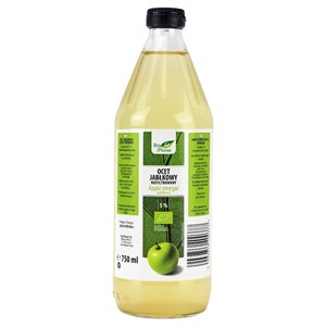 OCET JABŁKOWY 5 % NIEFILTROWANY BIO 750 ml -  BIO PLANET