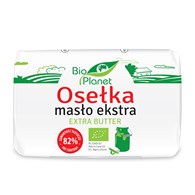 MASŁO EKSTRA OSEŁKA (82 % TŁUSZCZU) BIO 200 g - BIO PLANET