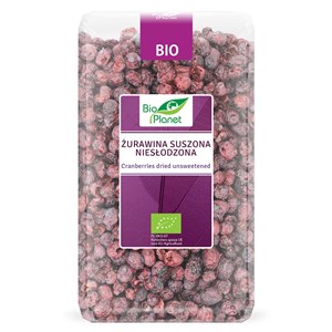 ŻURAWINA SUSZONA NIESŁODZONA BIO 150 g - BIO PLANET